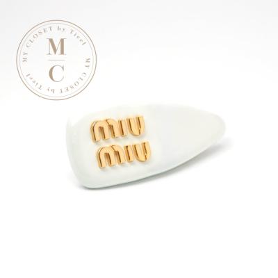 miu miu ヘアクリップ｜レディースヘアアクセサリー｜ファッション