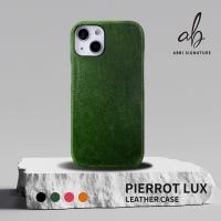 ABBI SIGNATURE iPhone 13 ケース 本革 背面カバー PIERROT LUX イタリアンレザーバックカバー [ for iPhone 13 Pro / 13 ] | Mycase Shop Yahoo!店
