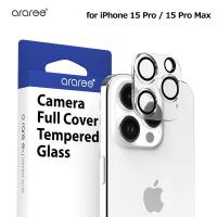 iPhone 15 Pro / 15 Pro Max araree カメラ専用 強化ガラスフィルム C-SUB CORE クリア 背面カメラ 一体型のフルカバー 保護 9H 高い透過率 | Mycase Shop Yahoo!店