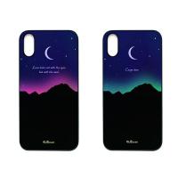 【訳あり アウトレット】iPhone Xケース Dparks Twinkle Case オーロラムーンライト（ディーパークス トゥインクルケース）アイフォン カバー ホログラム | Mycase Shop Yahoo!店