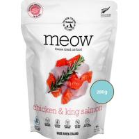 meow(ミャウ) チキン＆サーモン 280g woof キャットフード | mydog