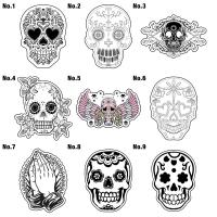 ドクロ スカル カッティング ステッカー 車 バイク アメリカン かっこいい 骸骨 デカール C3 Skull Hr 80 銀影工房 通販 Yahoo ショッピング