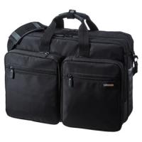 BAG-3WAY22BK サンワサプライ 3WAYビジネスバッグ 15.6型ワイド対応 大型 黒 | 日本橋CHACHA!ヤフー店