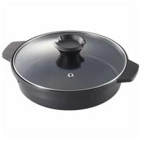 CB-A-MPJ イワタニ カセットこんろ用プレート ジュニアマルチプレートガラス蓋付き ブラック | 日本橋CHACHA!ヤフー店