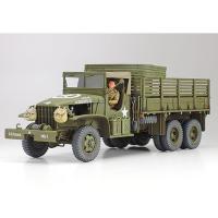H-4950344993031 タミヤ 1／35 ミリタリーミニチュアシリーズ No.218 アメリカ 2　1/2トン 6×6 カーゴトラック | 日本橋CHACHA!ヤフー店