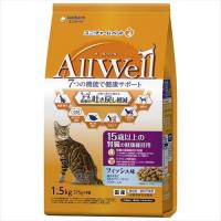 P-4520699652336 ユニ・チャーム  ＡｌｌＷｅｌｌ１５歳腎臓フィッシュ味１．５ｋ | 日本橋CHACHA!ヤフー店