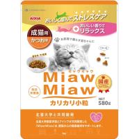 P-4580101261129 アイシア MiawMiaw カリカリ小粒 かつお味 580g | 日本橋CHACHA!ヤフー店