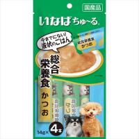 P-4901133682537 いなばペットフード いなば ちゅ〜る 総合栄養食 かつお 14g×4本 | 日本橋CHACHA!ヤフー店