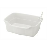 P-4945680566742 リッチェル  ラプレ　ネコトイレ　深型　６０白 | 日本橋CHACHA!ヤフー店