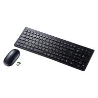 SKB-WL31SETBK サンワサプライ マウス付きワイヤレスキーボード（テンキー付き） | 日本橋CHACHA!ヤフー店