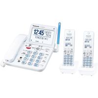VE-GD69DW-W パナソニック コードレス電話機（子機2台付き） ホワイト | 日本橋CHACHA!ヤフー店
