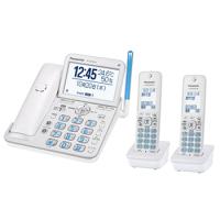 VE-GD78DW-W パナソニック デジタルコードレス電話機（子機2台付き） パールホワイト | 日本橋CHACHA!ヤフー店