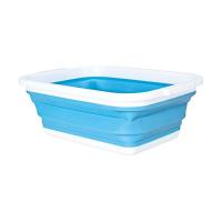コジット 薄く畳める洗い桶 8.5L ブルー 90520 | neut kitchen(ニュートキッチン)