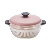 ベストコ ロック＆ロック 電子レンジ＆オーブンにも使える 耐熱ガラス調理鍋 1.5L ピンク LLG485 | neut kitchen(ニュートキッチン)