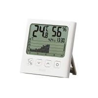 タニタ グラフ付きデジタル温湿度計 TT-581 ホワイト TANITA 白 品番：BGL2901 ZZED | neut kitchen(ニュートキッチン)