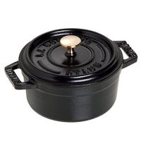 STAUB（ストウブ） ココット ラウンド 10cm ブラック 40500-101　ZZED | neut kitchen(ニュートキッチン)