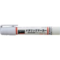 ＴＲＵＳＣＯ 工業用メタリックマーカー 中字 白 MUL-M W  【126-0456】 | オレンジ便利