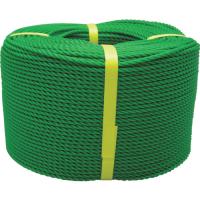ユタカメイク ロープ ＰＥロープ巻物 ３φ×２００ｍ グリーン PE-73  (3X200M)  【367-6382】 | オレンジ便利