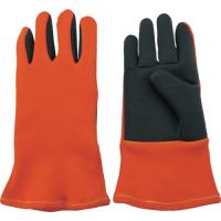 マックス ３００℃対応耐熱手袋 ロングタイプ MZ637  【447-7634】 | オレンジ便利