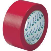 リンレイテープ 包装用ＰＥワリフテープ ＥＦ６７４ ５０×２５ 赤色 EF674-50X25-RD  【855-6030】 | オレンジ便利