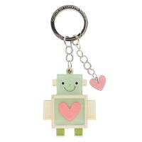 バッグチャーム ハートロボット アクリルキーホルダー かわいい