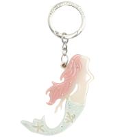 バッグチャーム 人魚 マーメイド キーリング かわいい アクリル