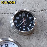 (長期欠品中、予約販売)DULTON ウォールクロック ブリストル S-30 ブラック (品番：K725-925BD) ダルトン インダストリアル アメリカン ヴィンテージ 男前 | neut tools(ニュートツールズ)