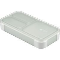 (在庫限り)フードマン 薄型弁当箱 抗菌 400ml ライトグレー ランチボックス シービージャパン | neut tools(ニュートツールズ)