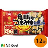 亀田製菓　亀田のつまみ種　6袋(120g)入×12個セット＜おいしさ厳選10種類　せんべい　あられ　おかき　豆おつまみ＞ | N丁目薬品