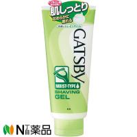 【ゆうパケット】マンダム GATSBY(ギャツビー) うるおいシェービングジェル (205g) ＜髭剃り　肌荒れ・カサつきを防ぐ＞ | N丁目薬品