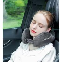 ネックピロー U型クッション 枕 旅行 飛行機 携帯 子供 車 安眠 エアピロー クッション 快適 トラベルグッズ コンパクト | ナビストア