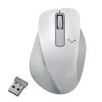 エレコム マウス ワイヤレス Mサイズ 5ボタン(戻る・進むボタン搭載) BlueLED 握りの極み ホワイト(フェイス) M-XGM10DBW | NACIO LIFE