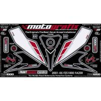 MOTO GRAFIX　YAMAHA　FZS 1000 FAZER(01-05)　BODY PAD　FRONT | バイクパーツ NAGAICHIYA