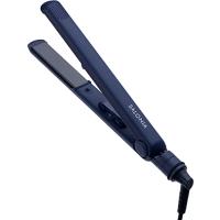 SALONIA サロニア ストレートアイロン ヘアアイロン 24mm 耐熱ポーチ付 海外対応 SL-004SNV ネイビー | 39way