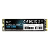 シリコンパワー SSD 256GB 3D NAND M.2 2280 PCIe3.0×4 NVMe1.3 P34A60シリーズ 5年保証 SP2 | 39way