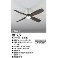 【5/12ポイント最大17％】WF070 オーデリック シーリングファン器具本体 | タロトデンキ
