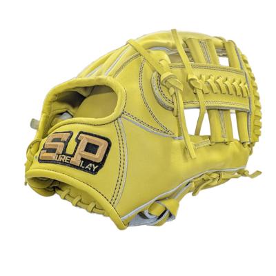 シュアプレー 内野手用グローブ 硬式グローブ 右投げ SBG-FA156 レモン