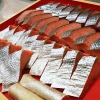 鮭の塩焼き 切り身 uchipac 6個セット 無添加 常温保存 お惣菜 お弁当 ...