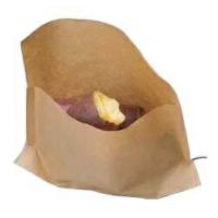 軽食 鉄板焼 業務用 ラミパックガゼット袋（１００枚入） ０５６０８６３　未晒無地 | ナガヨ プロショップ