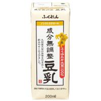 ふくれん 九州産ふくゆたか大豆成分無調整豆乳 200ml×24個 | nagisa.shop
