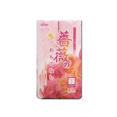 春日製紙工業 薔薇のおもてなし（トイレットペーパー）｜衛生日用品