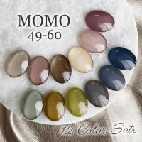 nail for all 公式 カラージェル MOMO by nail for all 3g 12色セット 49-60 | nail for all