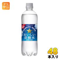 ポッカサッポロ おいしい炭酸水 600ml ペットボトル 48本 (24本入×2 まとめ買い) | 専門店中江