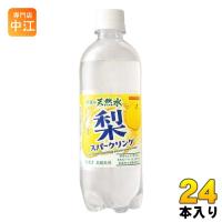 サンガリア 伊賀の天然水 梨スパークリング 500ml ペットボトル 24本入 炭酸 | 専門店中江