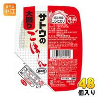サトウ食品 サトウのごはん 新潟県産コシヒカリ 大盛り 300gパック 48個 (24個入×2 まとめ買い) | 専門店中江