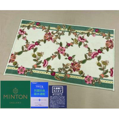 MINTON バスマット（柄：花柄、フラワー）｜浴室用具｜バス、洗面所