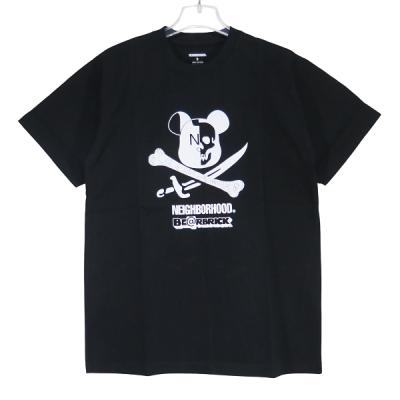 NEIGHBORHOOD Tシャツ・カットソー 黒 3301325E0051 NEIGHBORHOOD メンズ半袖Tシャツ、カットソー｜トップス