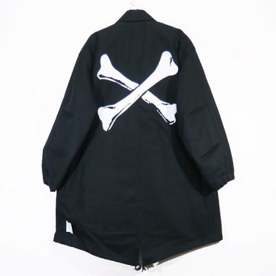 WTAPS ブラック モッズコート サイズ X 03 WTAPS ブラック モッズコート サイズ X 03