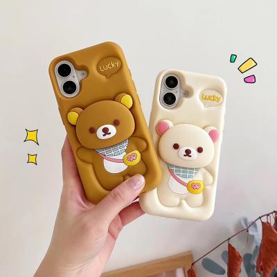 iPhone - りらっくま San-X 【並行輸入品】 New Rilakkuma Clear Jelly ケース iPhone