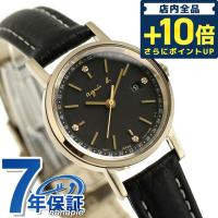 5/15はさらに+20倍 アニエスベー ソーラー レディース 腕時計 ブランド FBSD936 ブラック 革ベルト | 腕時計のななぷれYahoo!店